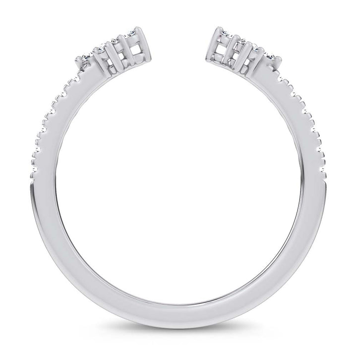 14K 0.20CT Certified Lab Grown  Diamond Enhancer Band