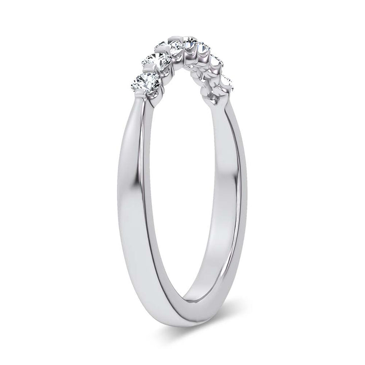 14k 0.24CT Certified Lab Grown  Diamond Enhancer Band