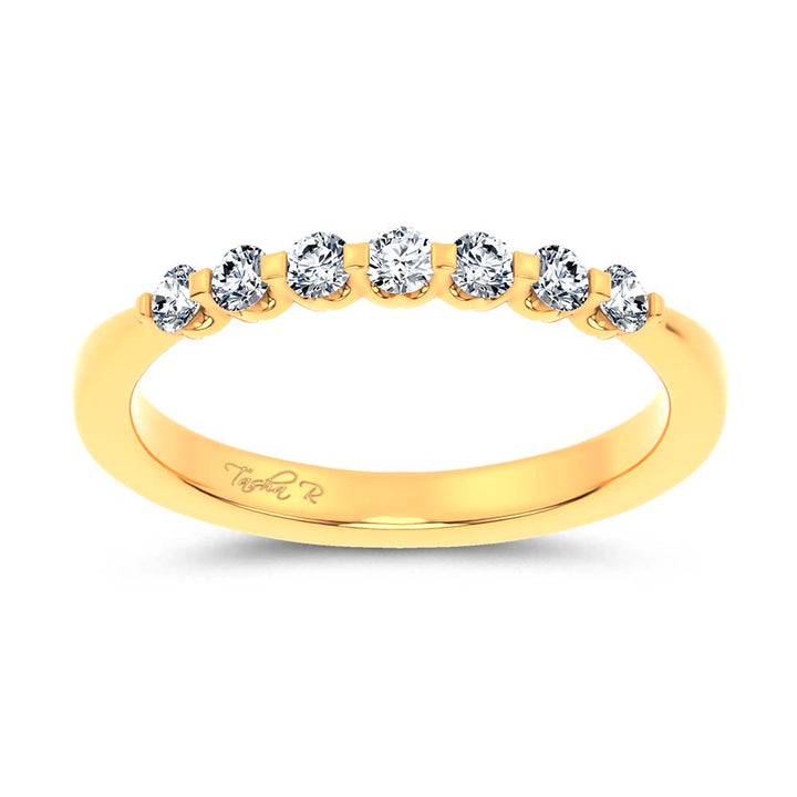 14k 0.24CT Certified Lab Grown  Diamond Enhancer Band