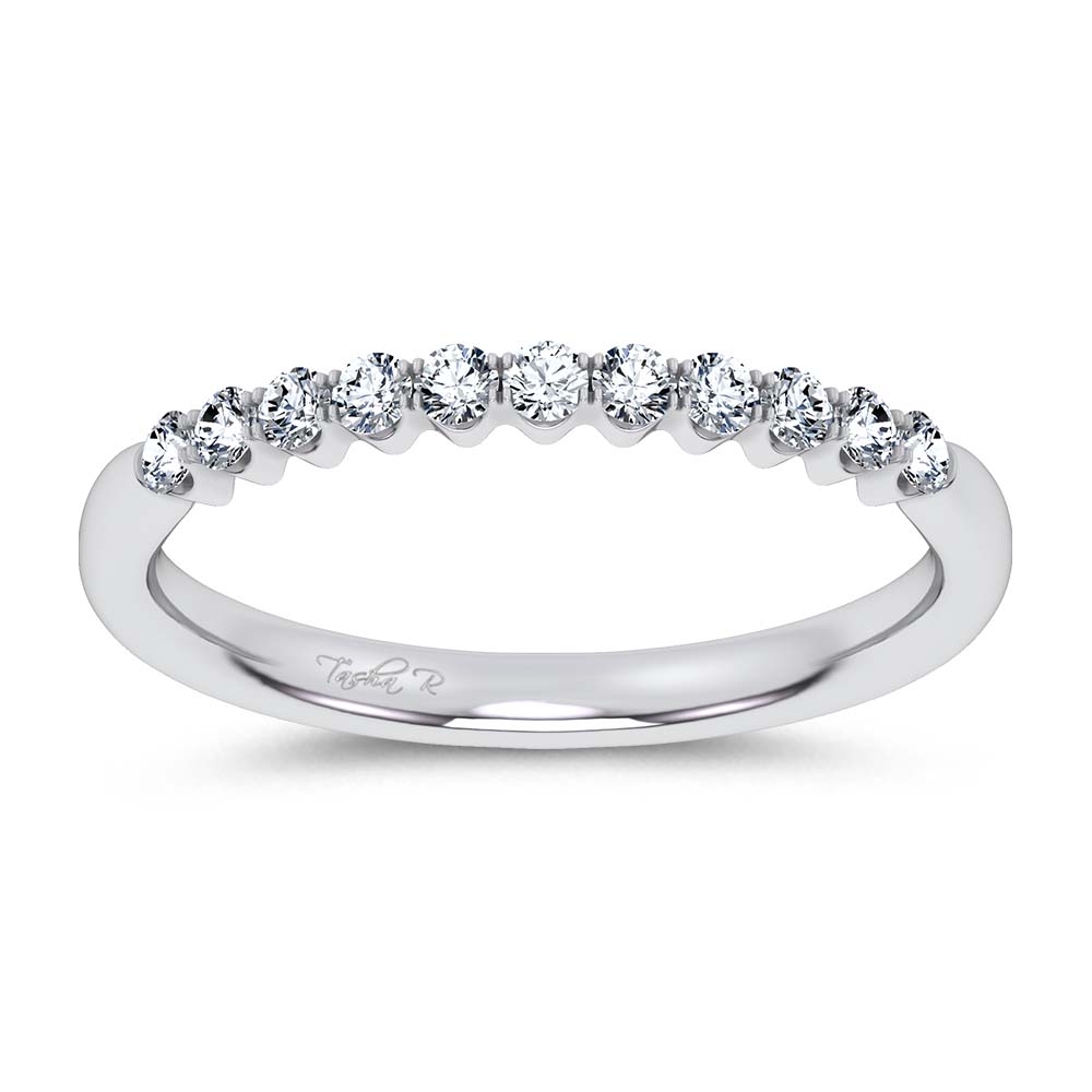 14K 0.25CT Certified Lab Grown  Diamond Band