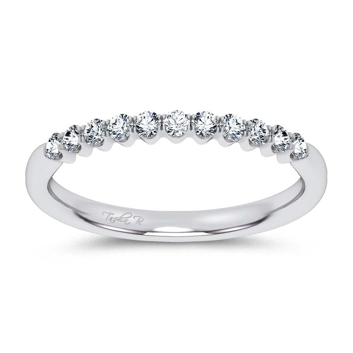 14K 0.25CT Certified Lab Grown  Diamond Band