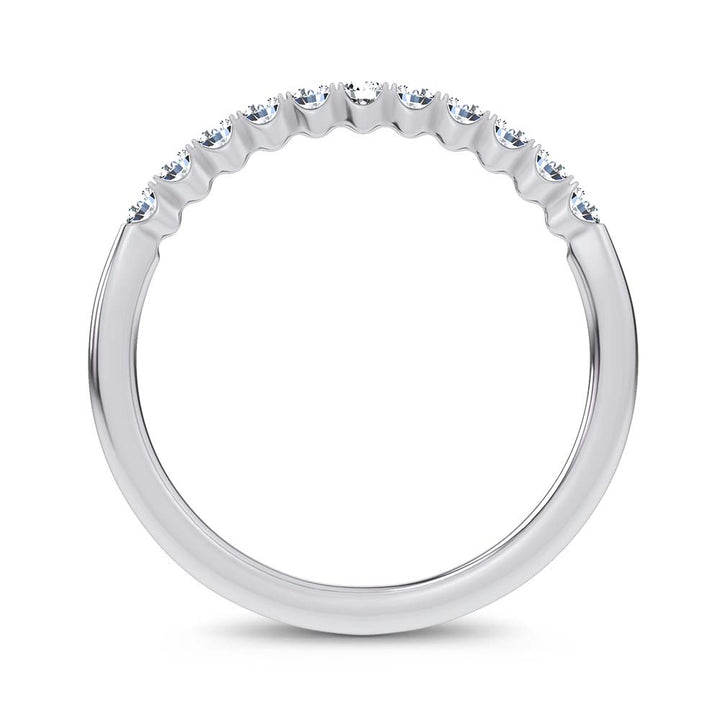 14K 0.25CT Certified Lab Grown  Diamond Band