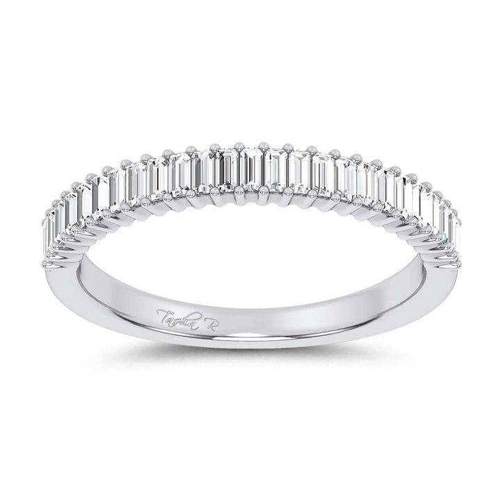 14K 0.33CT Certified Lab Grown Fancy Band