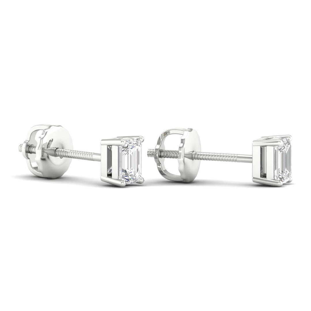 14K 0.50CT Certified Lab Grown Diamond Earrings