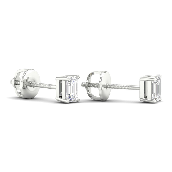 14K 0.50CT Certified Lab Grown Diamond Earrings