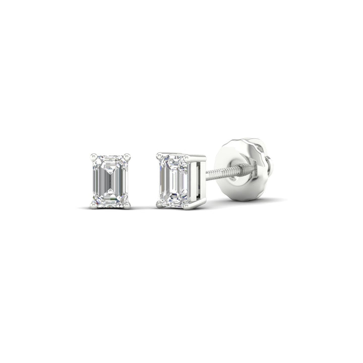 14K 0.50CT Certified Lab Grown Diamond Earrings
