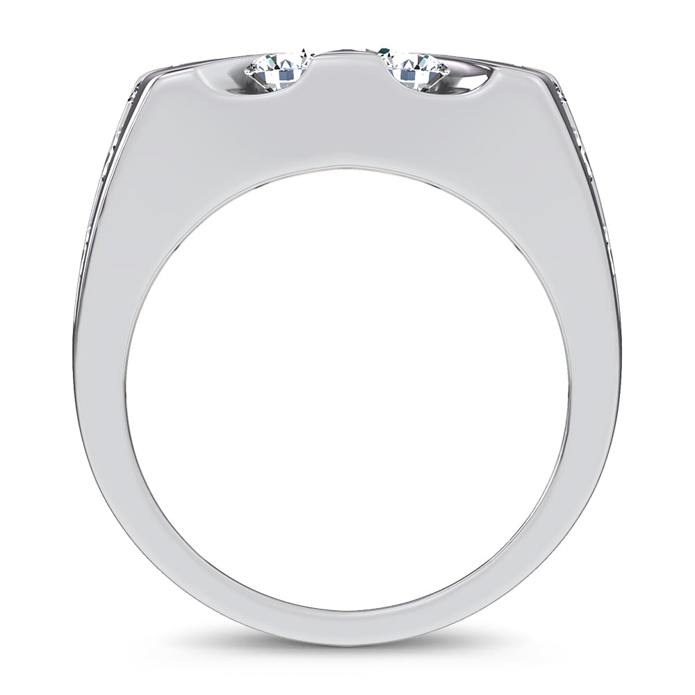 14k 5.00CT Certified Lab Grown Mens Ring