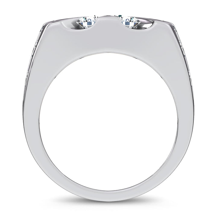 14k 5.00CT Certified Lab Grown Mens Ring