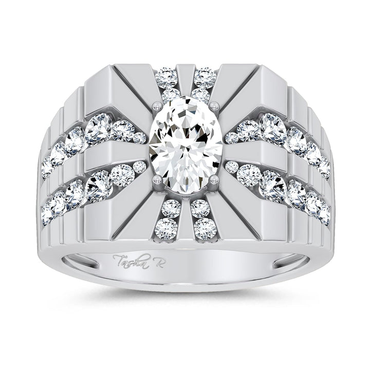 14K 2.25CT Certified Lab Grown Mens Ring