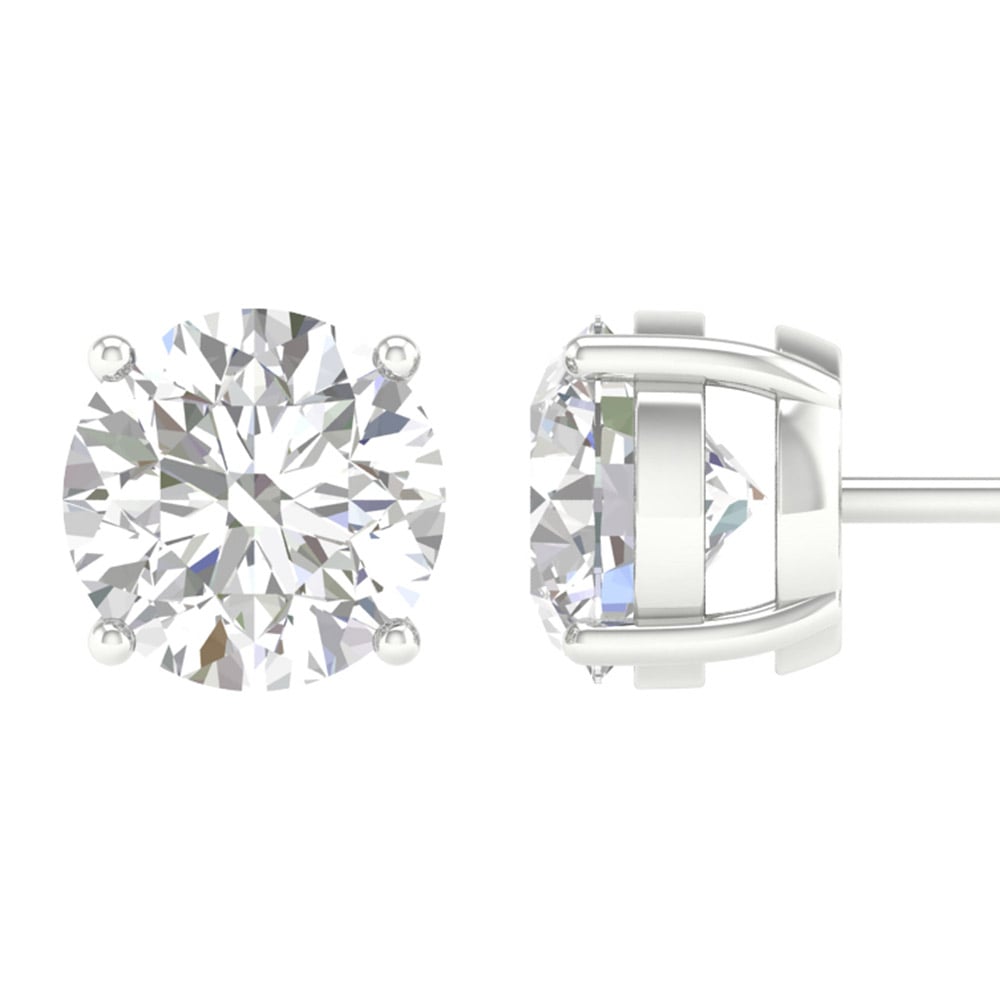 14K 0.50CT Certified Lab Grown Diamond Earring