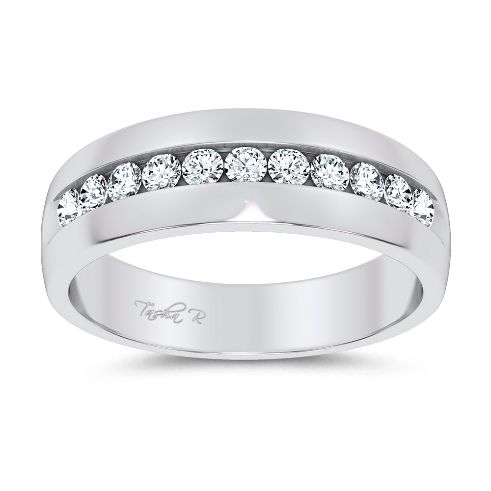 14K 0.48CT DIAMOND MEN'S RING