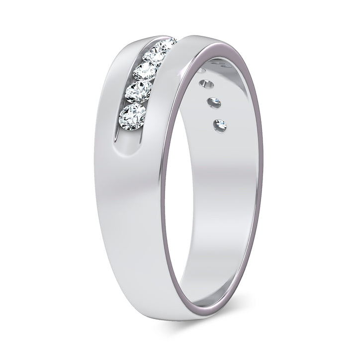 14K 0.48CT DIAMOND MEN'S RING