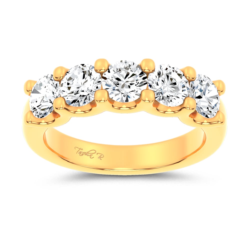 14K 2.00CT  Lab Grown  DIAMOND Band