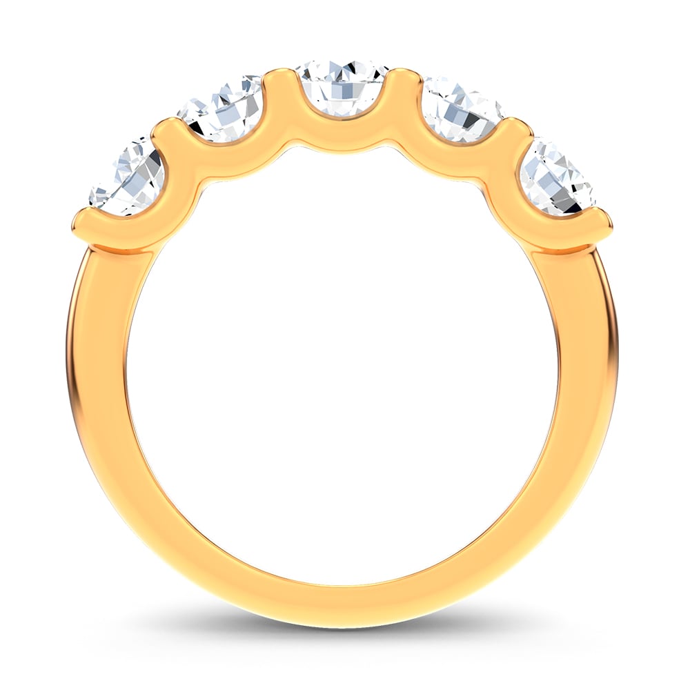 14K 2.00CT  Lab Grown  DIAMOND Band