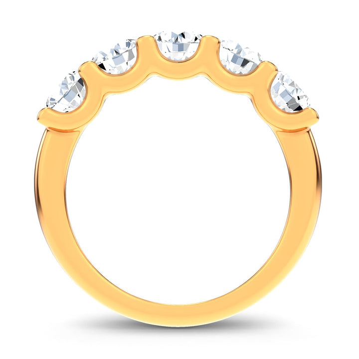 14K 2.00CT  Lab Grown  DIAMOND Band