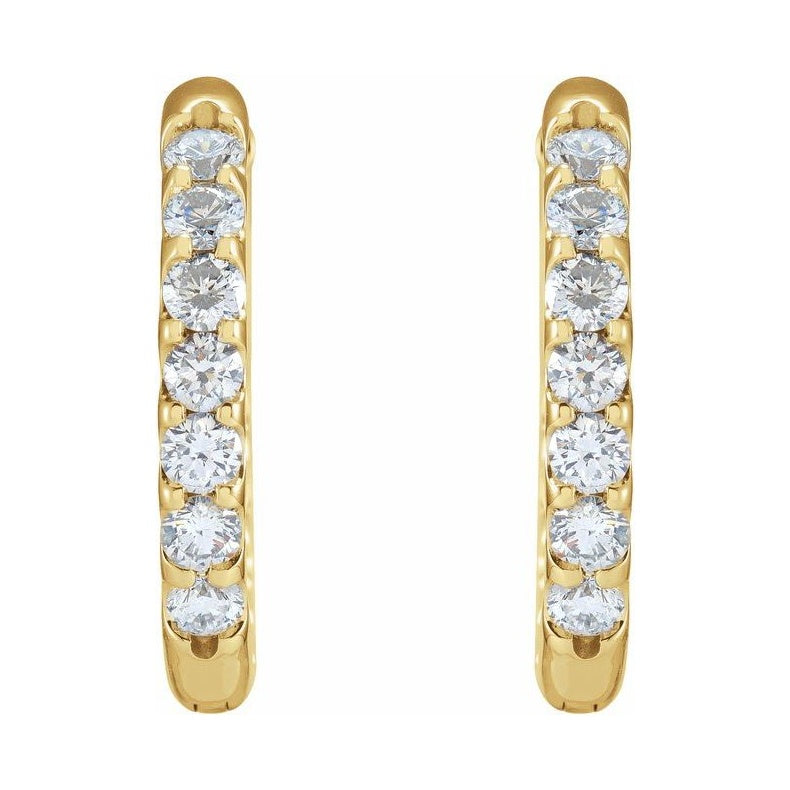 Inside-Outside Hoop Earrings
