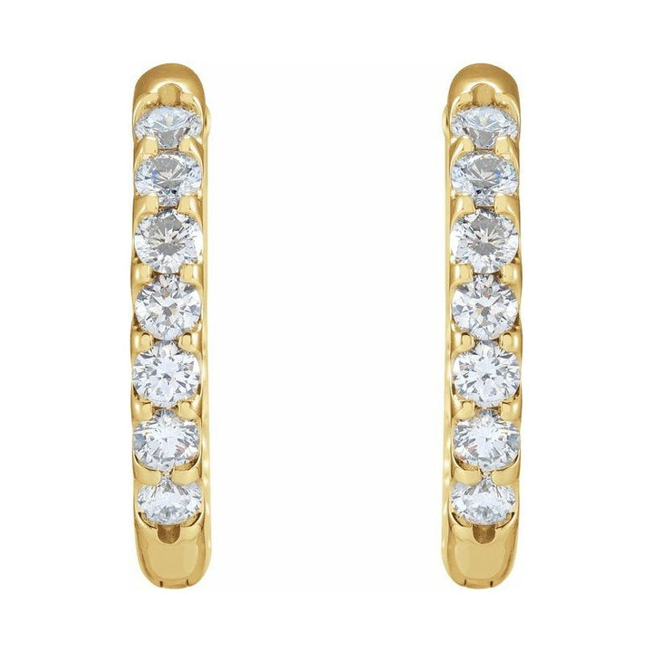 Inside-Outside Hoop Earrings