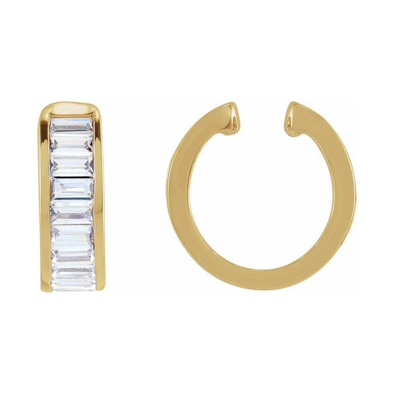 Lab-Grown Diamond Ear Cuff