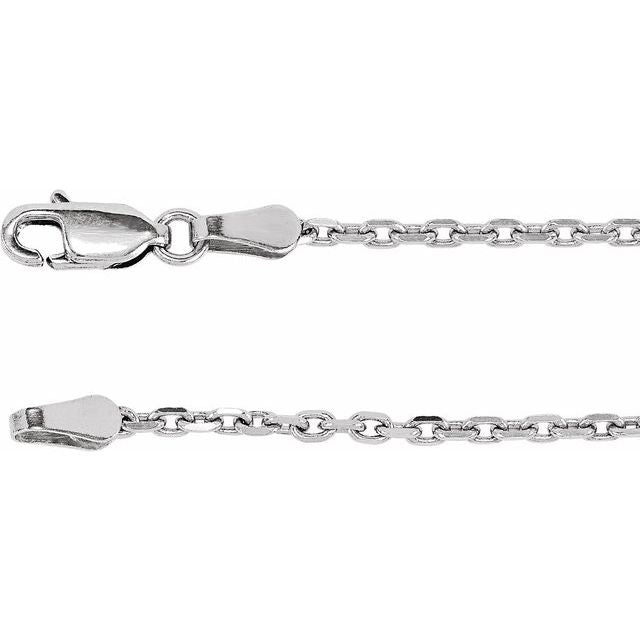 Diamond-Cut Cable Chain
