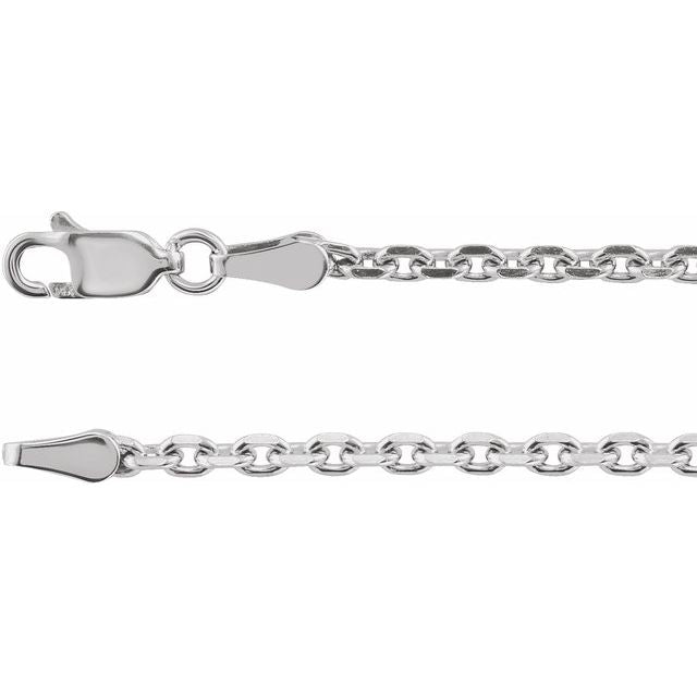 Diamond-Cut Cable Chain