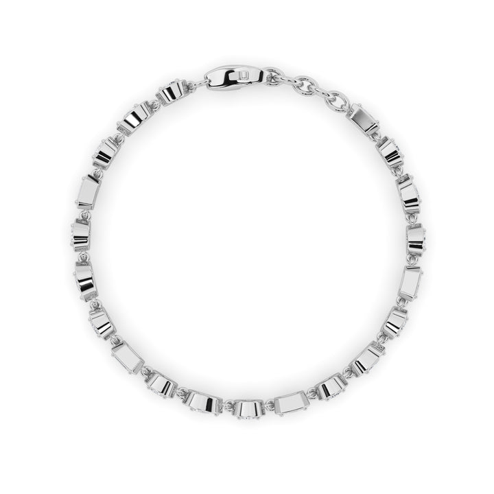 4Cttw Mix Shaped Lab Grown Diamond (G/VS) Bracelet in 14K Gold