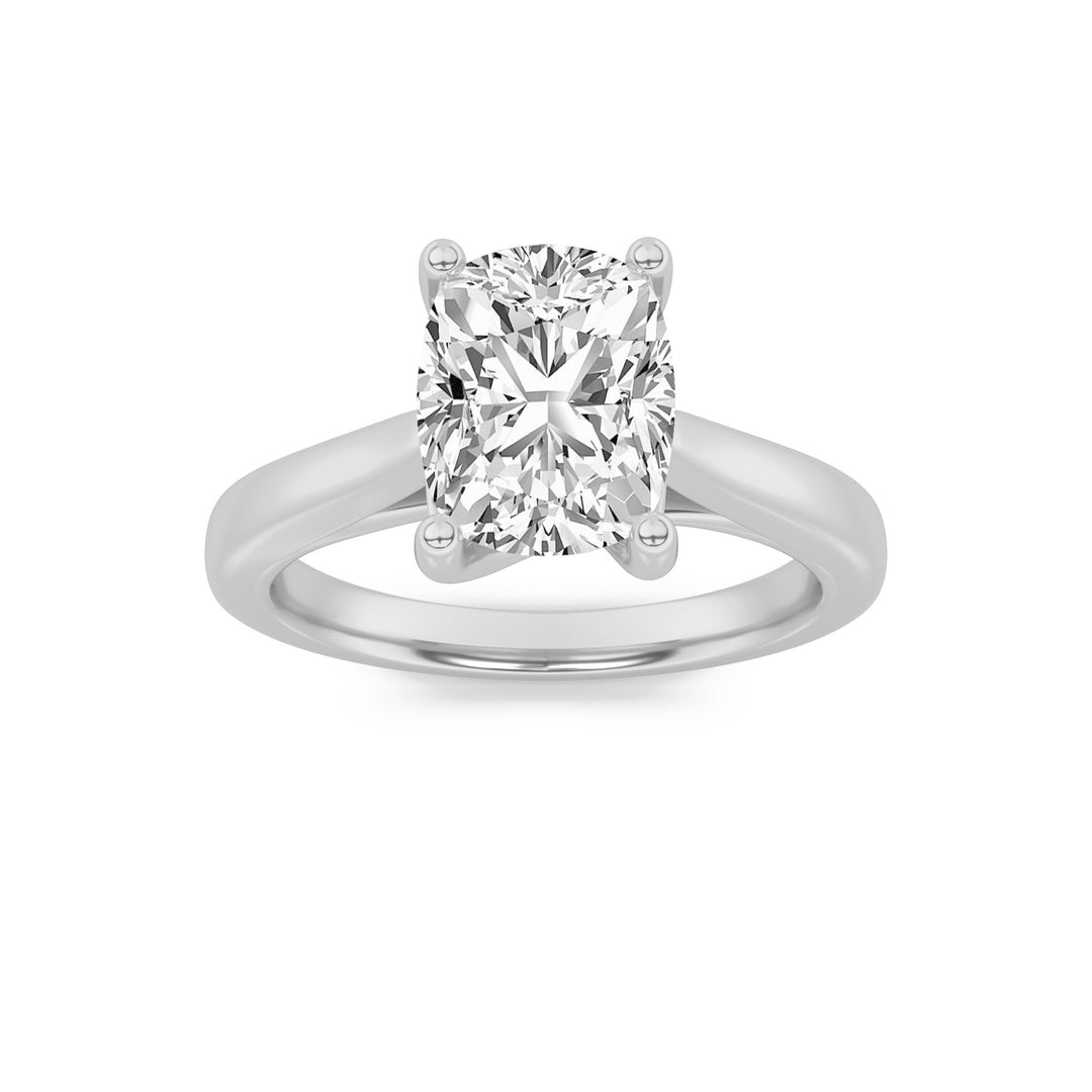 14KW 2ct Lab Diamond Solitaire Engagement Ring