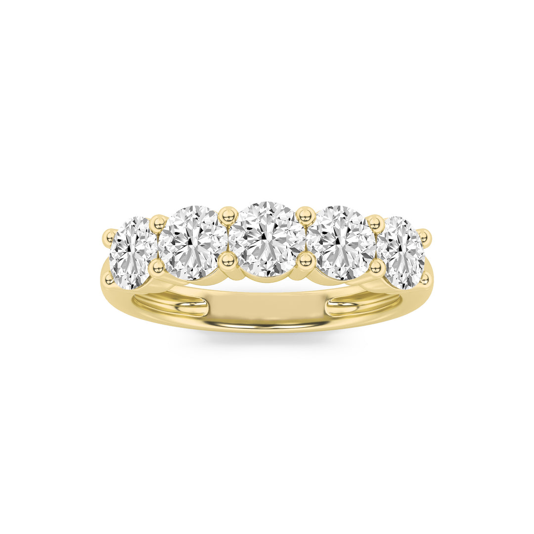14KY 1.5ct Lab Diamond F+VS+ Anniversary Ring