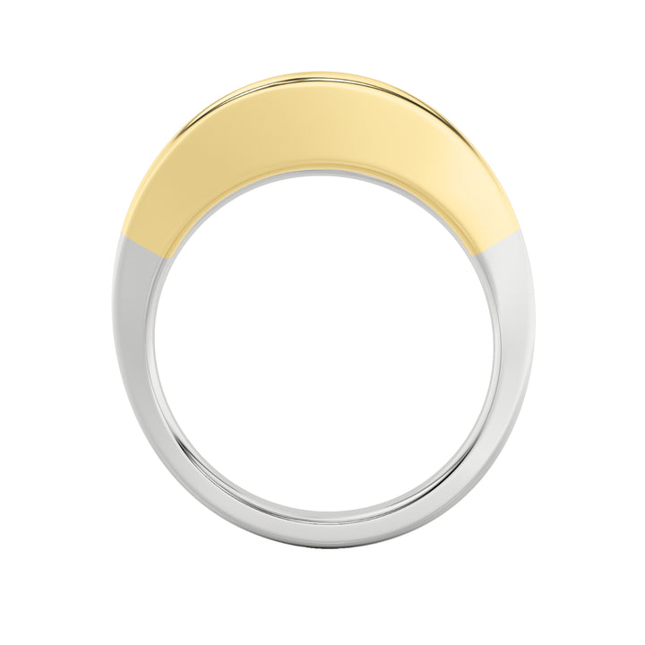 1.5Cttw Oval Shaped Lab Grown Diamond (F/VS) EastWest Solitaire Ring in 14K Gold