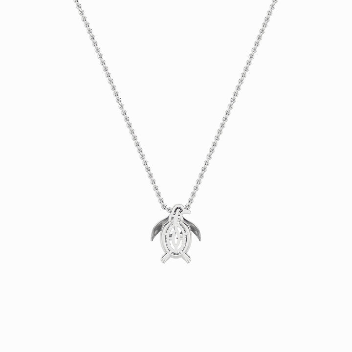 1CTW Oval Shaped Lab Grown Diamond (F/VS)  Pendant in 14K Gold