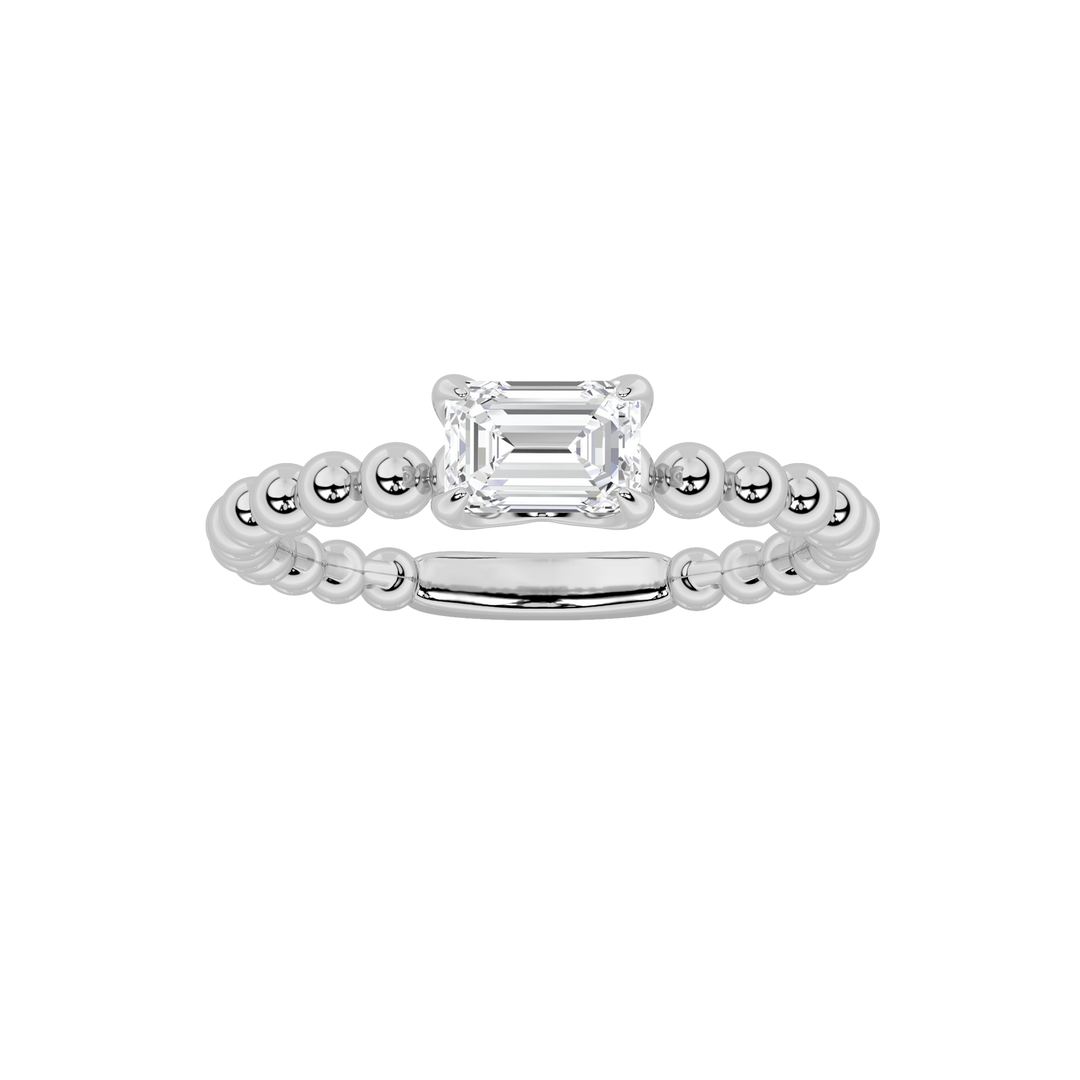 14KW 0.5ct Lab Diamond Solitaire Engagement Ring