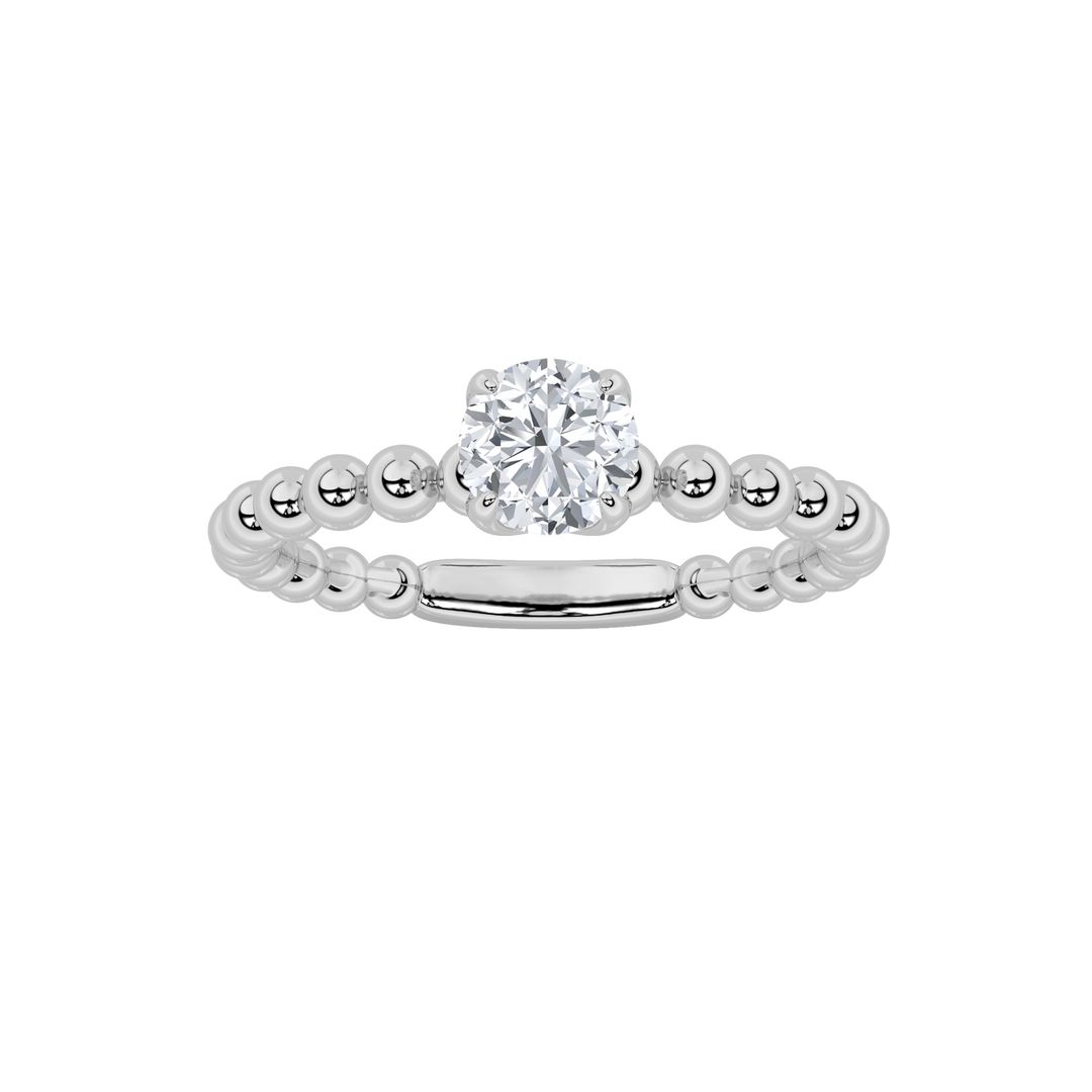 14KW 0.5ct Lab Diamond Solitaire Engagement Ring