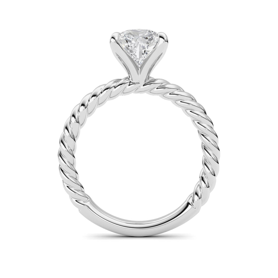 Pear Lab Grown Diamond (F/VS ) Ring in 14K Gold