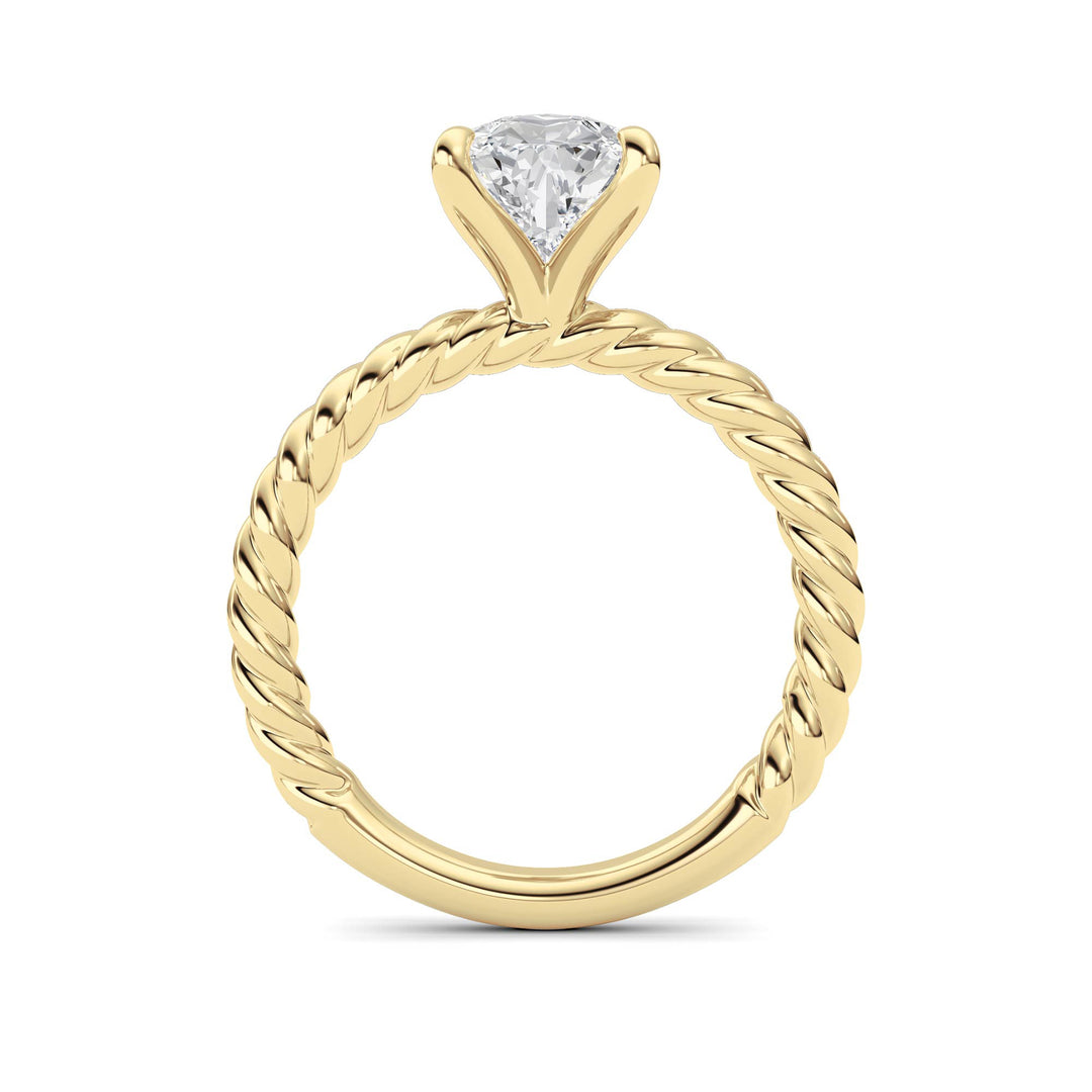 Pear Lab Grown Diamond (F/VS ) Ring in 14K Gold