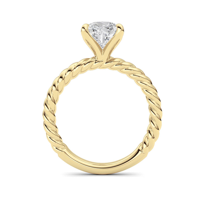 Pear Lab Grown Diamond (F/VS ) Ring in 14K Gold