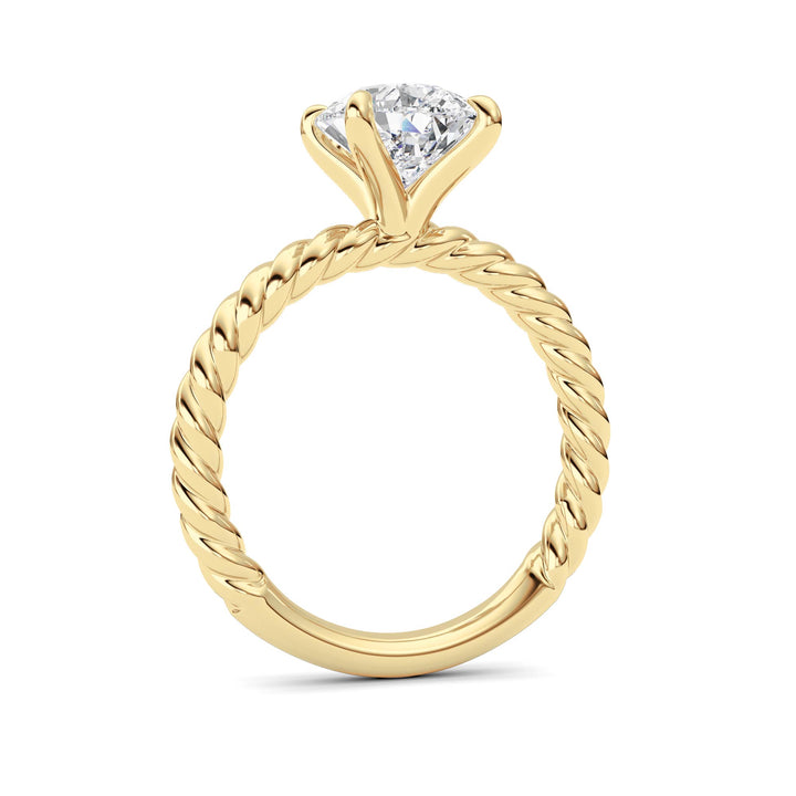 Pear Lab Grown Diamond (F/VS ) Ring in 14K Gold