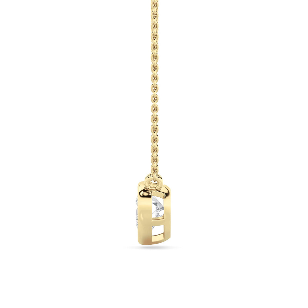 1CTW Heart Shape Lab Grown Diamond (F/VS ) Pendant Necklace in 14K Gold