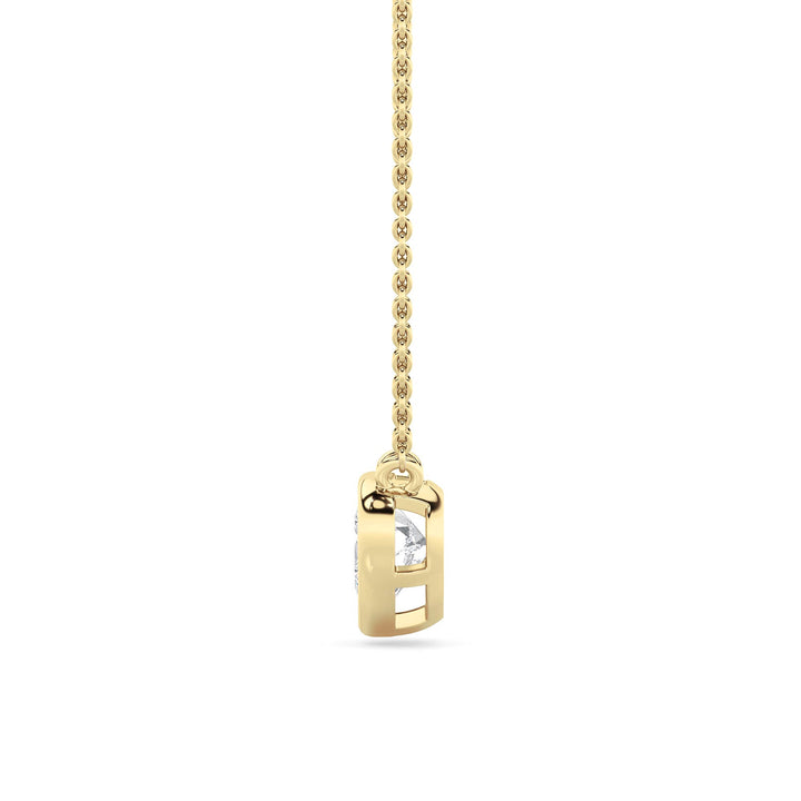 1CTW Heart Shape Lab Grown Diamond (F/VS ) Pendant Necklace in 14K Gold