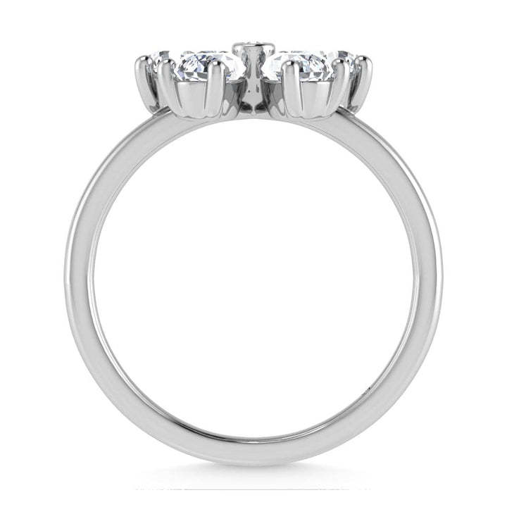 14K White Gold Lab Grown Diamond 1 1/4 Ct.Tw. Fashion Ring