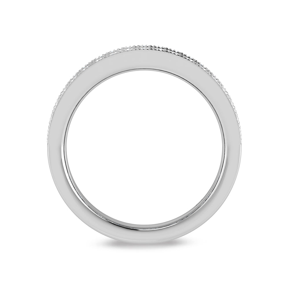 14K White Gold Lab Grown Diamond 1 3/8 Ct.Tw. Ladies Band
