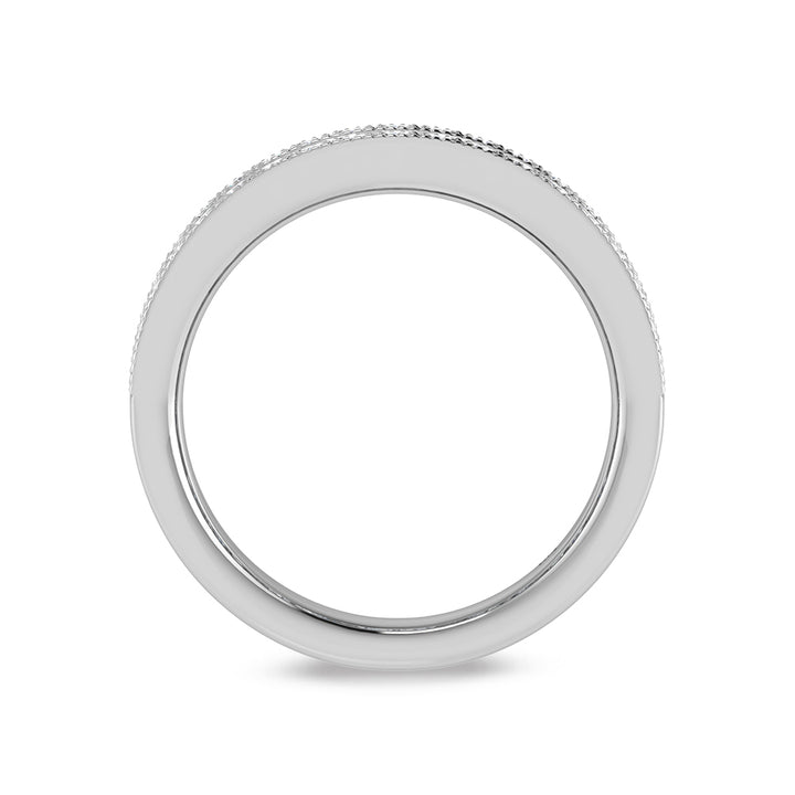 14K White Gold Lab Grown Diamond 1 3/8 Ct.Tw. Ladies Band