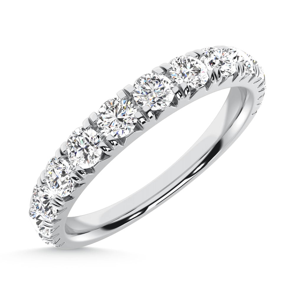 14K White Gold Labgrown Diamond 1 Ct.Tw. Anniversary Band