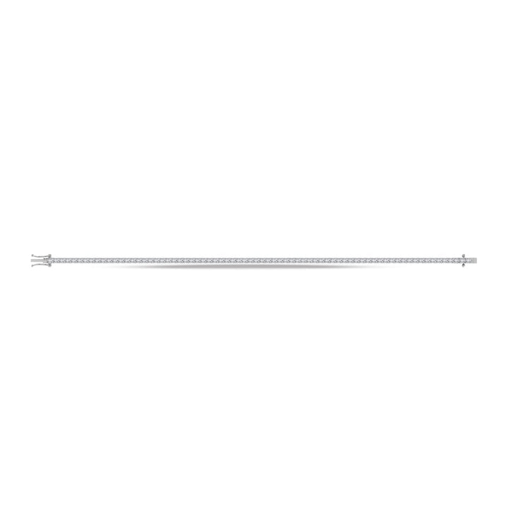 10K White Gold Lab Grown Diamond 3 Ct.Tw. Tennis Bracelet