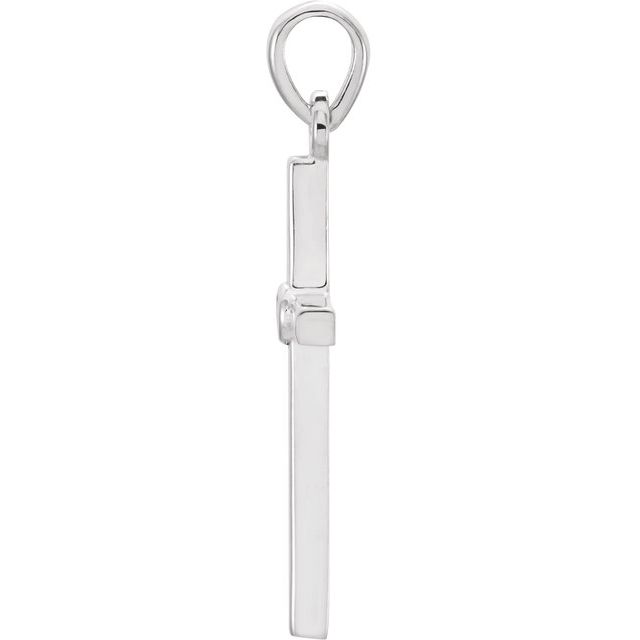 Birthstone Cross Pendant