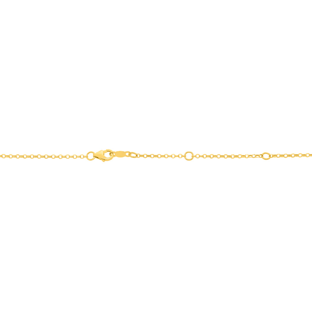 10K 1.45mm Double Extendable Rolo Chain