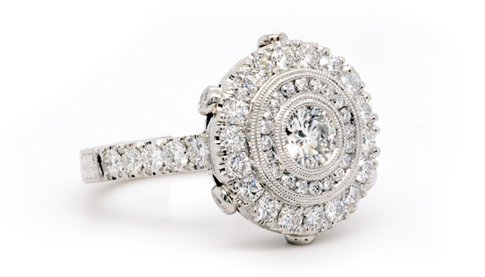 Aslan Jewelry Round Diamond Ring